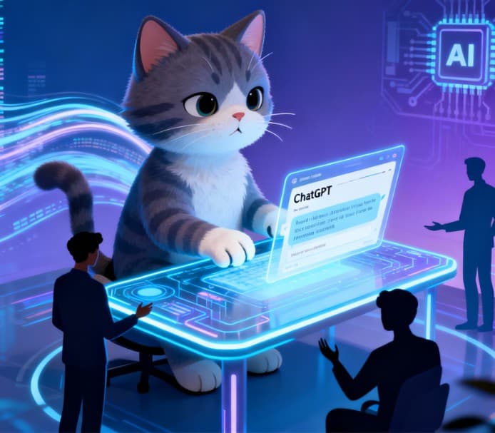 【悲報】AIに仕事を奪われるのは確定。でも奪うのはAIじゃなくて、AIを使える普通の人だにゃ